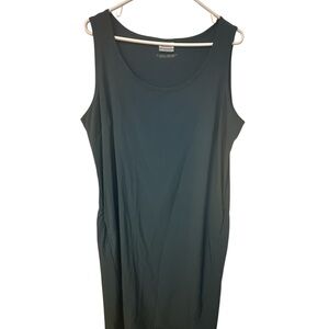 Columbia Dark Green Sleeveless Dress